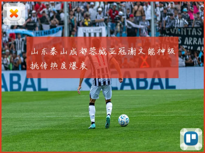 山东泰山成都蓉城亚冠谢文能神级挑传热度爆表